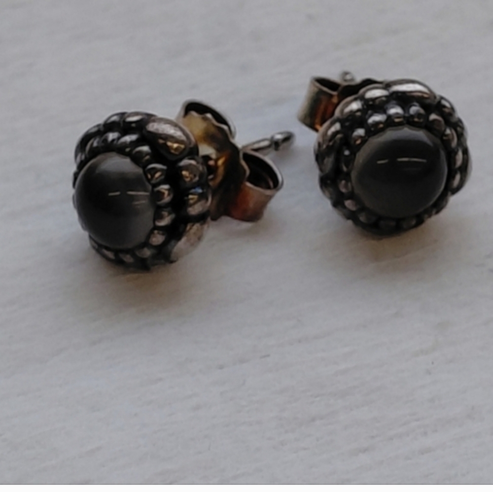 Pandora June Monstone Earrings
